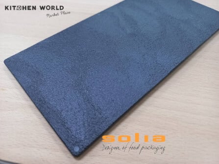 ถาดแผ่นพื้นผิวหินชนวนโพลีสไตรีน SOLIA PK1188 แพ็ค 10 ชิ้น สีดำ_3